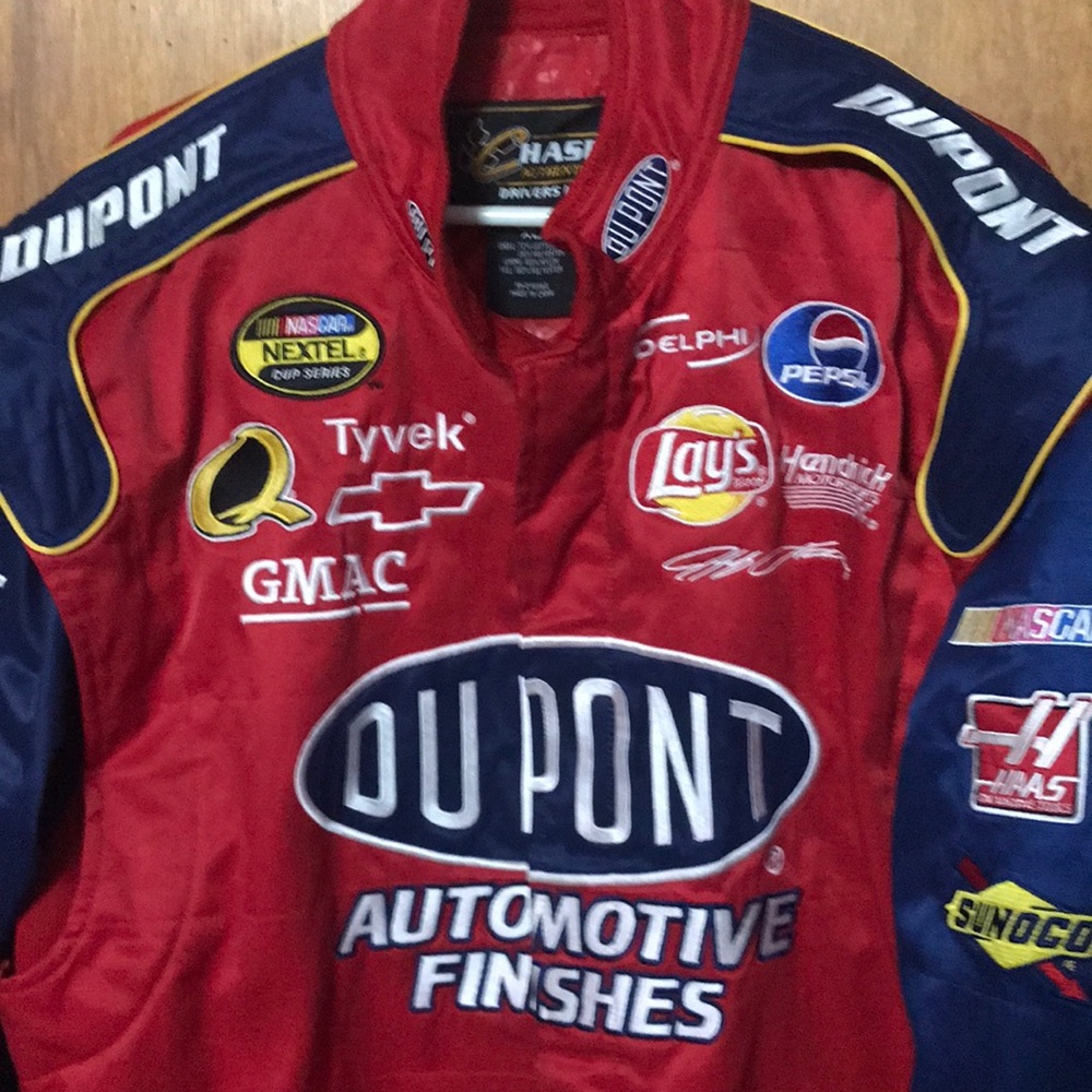 DUPONT CHASE AUTHENTIC JEFF GORDON COAT ❤️